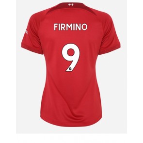 Liverpool Roberto Firmino #9 kläder Kvinnor 2022-23 Hemmatröja Kortärmad
